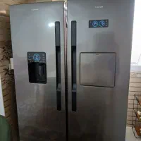 یخچال و فریزر دوقلو پلادیوم(الکترو استیل)طرح ساید|یخچال و فریزر|گرگان, |دیوار