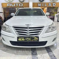 هیوندا جنسیس 2011 سفید چهار لکه رنگ|خودرو سواری و وانت|آمل, |دیوار