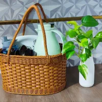 سبد های دست بافت|صنایع دستی و سایر لوازم تزئینی|میناب, |دیوار