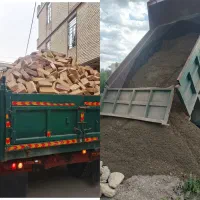 شن شسته ملاتی بادامی آجر خاک پوکه