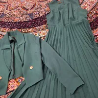 لباس مجلسی رنگ سبز