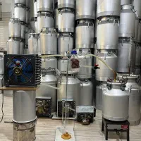 گلابگیر عرقگیر تقطیر دیگ گلاب