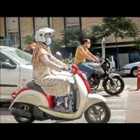 آموزش موتور سواری بانوان