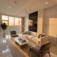 89متر2خوابه/فول امکانات/مبله آماده سکونت/استخر دار