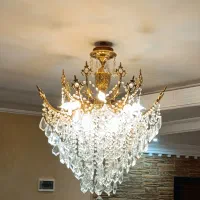 لوستر برنجی