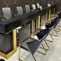 میز صندلی املاک درمانگاه پیشخوان مبل کانتر هایگلاس