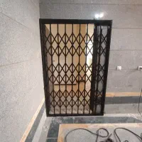 تولید و ساخت انواع حفاظ درب/پنجره آکاردئونی و نرده|مصالح و تجهیزات ساختمان|هشتگرد, هشتگرد قدیم|دیوار