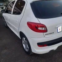 ۲۰۷ مدل۱۴۰۳ درحدصفر ارتقا سفید کارانتی فعال