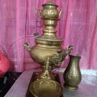 سماور ذغالی|کلکسیون اشیاء عتیقه|سنقر, |دیوار