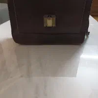 کیف دستی مردانه دست دوز چرم طبیعی|کیف، کفش، کمربند|مشهد, هنرستان|دیوار