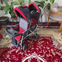 کالسکه دوقلو تمیز