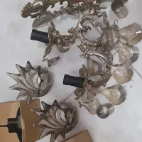 دیوار کوب برنز اصلی و وسایل دکوری برنز|لوستر و چراغ آویز|ملایر, |دیوار