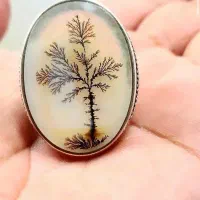 زیبا ترین و خاص ترین انگشتر (( عقیق شجر طبیعی ))