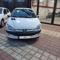 206 تیپ 2 سفید مدل 89 درجه یک تمیز