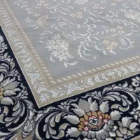 ۱۲ متری فرش  سنگین  ۷۰۰ شانه   زمرد  جفت