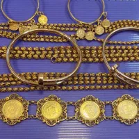 فروش زنجیر یزدی و بنگل میخی در طلا فروشی