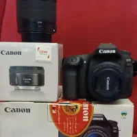 دوربین کنون 80D+لنز 135*18 50 فیکس