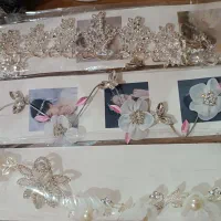 تاج سر و گل شنیون|زیورآلات و اکسسوری|برازجان, |دیوار