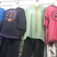 ست تیشرت شلوار پنبه گلکسی