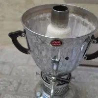 سماور نفتی تمام برنج قدیمی بزرگ|کلکسیون اشیاء عتیقه|مشهد, طلاب|دیوار