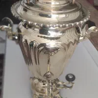 سماور زغالی برنزی قدیمی و ضحیم