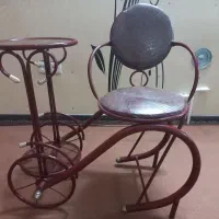 میز تلفن فلزی