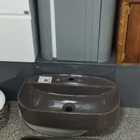 سنگتوالت فلاشتانک جامایع جادستمال طوسی مشکی طلایی|لوازم سرویس بهداشتی|شیراز, دوکوهک|دیوار