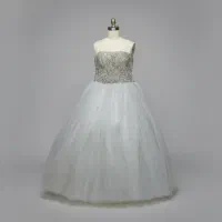 لباس عروس جواهر دوزی شده