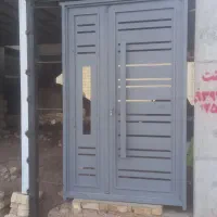 شاخ گوزنی ودرب وپنجره سازی اهنی ودوجدارهupvc|عمده‌فروشی|خرمدره, |دیوار