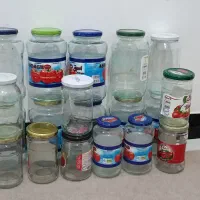 جا حبوبات جا ادویه شیشه|ظروف نگهدارنده، پلاستیکی، یک‌بارمصرف|مریوان, |دیوار