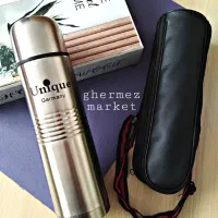 فلاسک جهیزیه شیشه صورتی اورجینال|کوهنوردی و کمپینگ|مشهد, تلگرد|دیوار