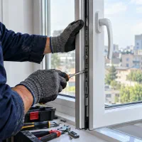 تعمیرات درب و پنجره دوجداره upvc تمامی برندها.