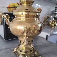 سماور زغالی قدیمی سالم
