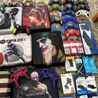 دیسک بازی و کیف PS4 PS5 روکش دسته PS4 PS5پایه شارژ|کنسول، بازی ویدئویی و آنلاین|کرج, شهرک فهمیده|دیوار