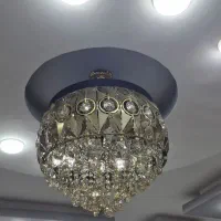 دو عدد لوستر|لوستر و چراغ آویز|سلماس, |دیوار