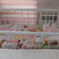 تخت خواب گهواره ای در حد نو