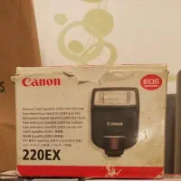 فلش Canon 220 EX|دوربین عکاسی و فیلم‌برداری|کرج, گلشهر|دیوار