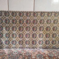 فرش همراه پشتی ست|فرش|زنجان, |دیوار