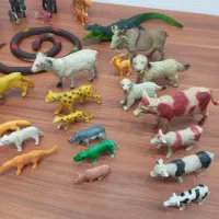 فیگور حیوانات اهلی و وحشی|اسباببازی|بابل, |دیوار