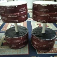 یه جفت دمبل 25کیلویی یعنی 50کیلو