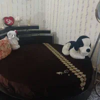 سرویس خواب کم کارکرد طرح گرد|تخت و سرویس خواب|صحنه, |دیوار