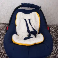 کریر دلیجان سرمه ای به همراه کیف