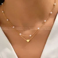 گردنبند و نیم ست و سرویس استیل