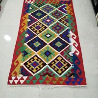 انواع گلیم های دست بافت|گلیم، جاجیم، گبه|کرمانشاه, |دیوار