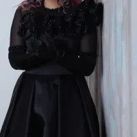 لباس مجلسی شیک بالا تنه سنگ کار شده