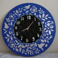 ساعت دست ساز رزینی|ساعت دیواری و تزئینی|اصفهان, ملکشهر|دیوار