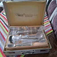 سرویس قاشق و چنگال نو ۲۴نفره MGS مناسب جهیزیه