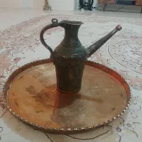 مجمه مسی و آفتابه مسی