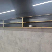 دکور کامل مغازه همراه با میز پیشخوان