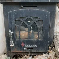 بخاری هیزمی با امکان کم زیاد کردن شعله